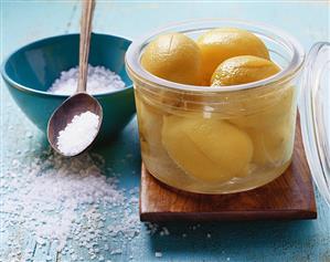 Citron mrakkad (pickled, salted lemons, Morocco)