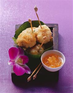 Deep-fried shrimp balls