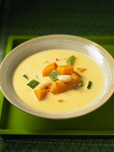 Pumpkin soup with coconut milk (Vietnam)