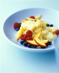 Rice Pudding with Dried Fruits