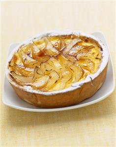 A pear tart