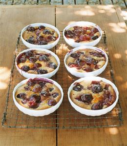 Cherry clafoutis