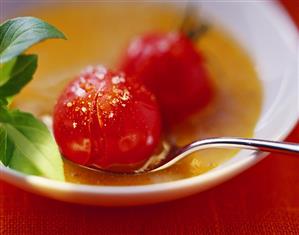 Tomato and coconut soup