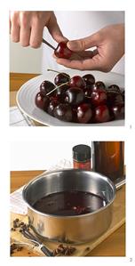 Preserving cherries in sherry