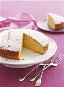 Polenta and orange cake