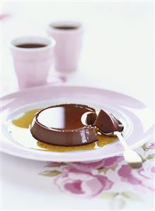 Chocolate crème caramel