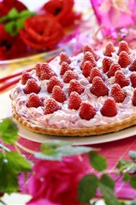 Raspberry tart