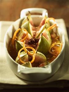 Baked figs