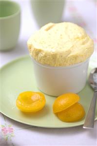 Apricot soufflé