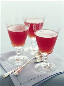 Strawberry wine jelly