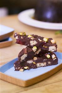 Biscotti al cioccolato (chocolate biscuits), Umbria, Italy