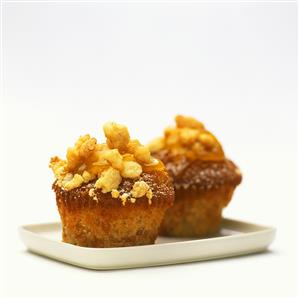 Apricot and ginger muffins