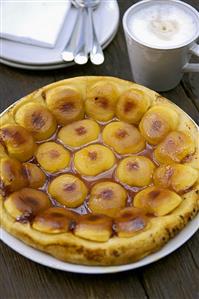 Tarte tatin (upside-down apple tart, France)