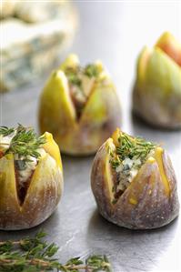 Stuffed bacon-wrapped figs