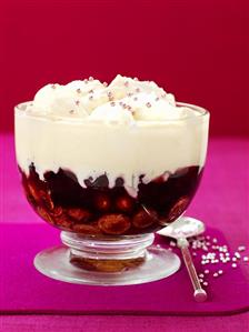 Cherry trifle