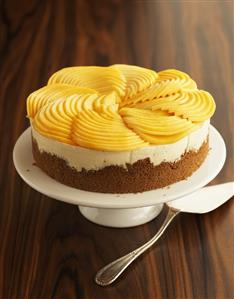 Mango cheesecake