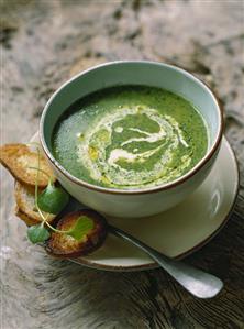 Cress soup