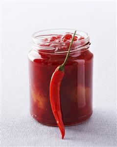 Plum and chilli jam