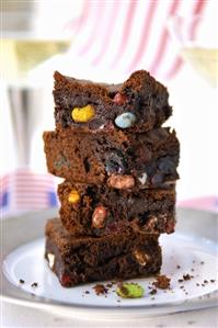 Jelly bean brownies