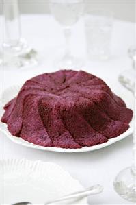 Summer pudding (Soft fruit encased in bread, UK)