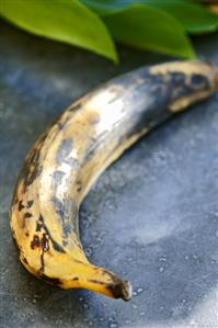 An overripe plantain