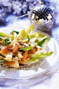 Fruity chicory salad