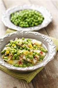 Pea soup with bacon, potatoes, celery (Netherlands)