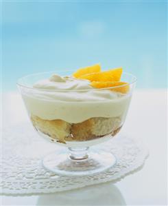 Boodle's Orange Fool (Orange dessert, England)