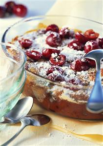 Cherry clafoutis