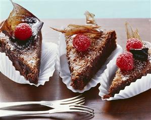 Torta di cioccolato (Chocolate cake, Italy)