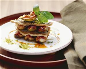 Pork escalopes with figs