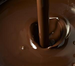 Melted chocolate