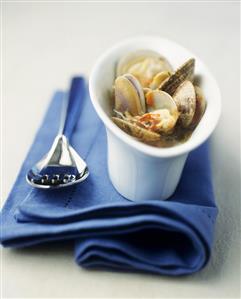 Clam soup