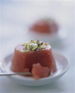 Gelo di anguria (cold watermelon dessert), Sicily, Italy