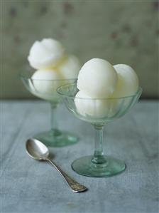 Lemon sorbet