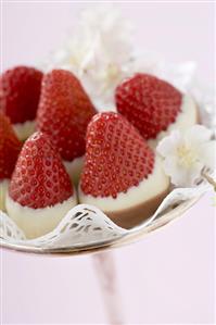 Chocolate-dipped strawberries