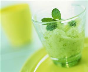 Green apple sorbet