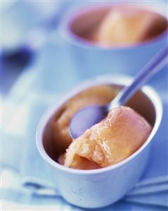 Campari orange sorbet