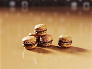 Chocolate macaroons