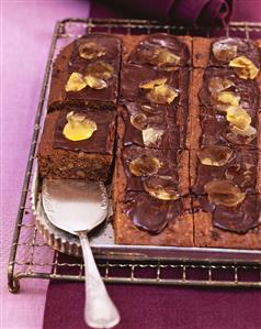 Ginger brownies