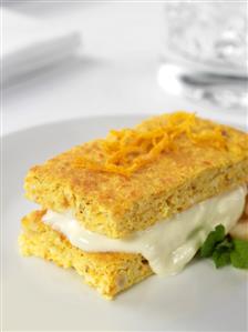 Orange cake with yoghurt