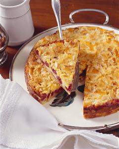 Florentine cherry and almond cake