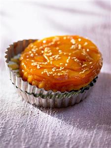 Small mango tart