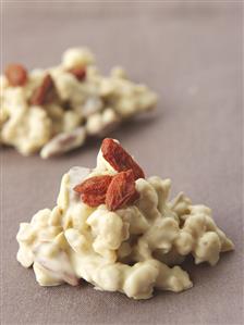 White chocolate crispies