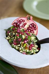 Tabbouleh with fruit (Lebanon)