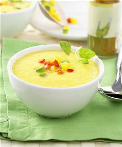 Pepper cream soup