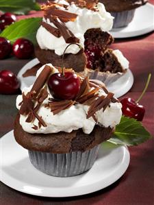 Black Forest muffins