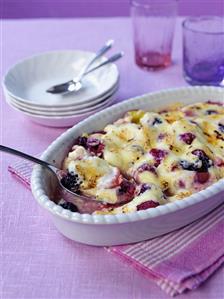 Summer fruit pudding