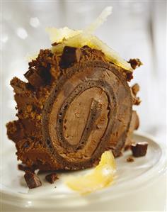 Chocolate roulade