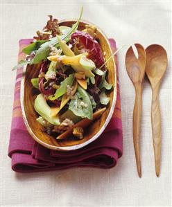 Avocado and papaya salad